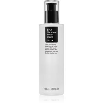 Cosrx BHA Blackhead Power Liquid esenta exfolianta impotriva punctelor negre