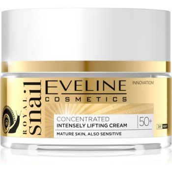 Eveline Cosmetics Royal Snail crema lifting de zi si de noapte 50+
