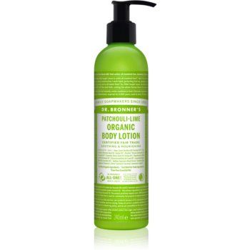 Dr. Bronner’s Patchouli & Lime lotiune intensiv regeneratoare ieftin