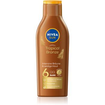NIVEA SUN Tropical Bronze lotiune pentru bronzat SPF 6