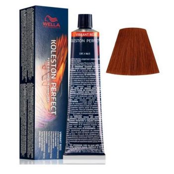 Vopsea Crema Permanenta - Wella Professionals Koleston Perfect ME+ Vibrant Reds, nuanta 7/43 Blond Mediu Rosu Auriu