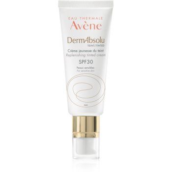 Avène DermAbsolu Replenishing tinted cream cremă remodelatoare tonifiantă de zi SPF 30