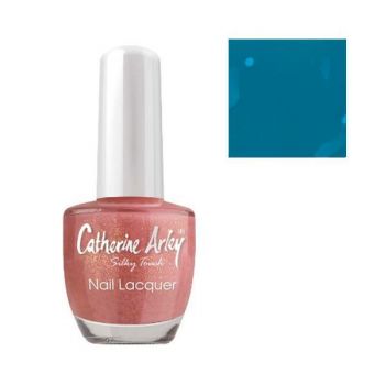 Lac de Unghii Alfar Catherine Arley Silky Touch, nuanta 423 Turquoise, 14ml ieftina