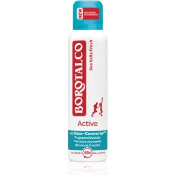 Borotalco Active Sea Salts deodorant spray cu o eficienta de 48 h