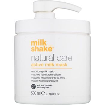 Milk Shake Natural Care Active Milk masca de lapte activa pentru păr uscat și deteriorat