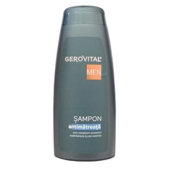 Sampon Antimatreata pentru Barbati - Gerovital Men Anti-Dandruff Shampoo, 400ml