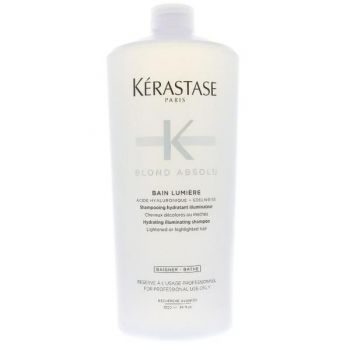 Sampon Hidratant Iluminator pentru Par Blond - Kerastase Blond Absolu Bain Lumiere Hydrating Illuminating Shampoo, 1000ml