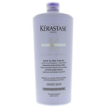 Sampon Violet pentru Neutralizarea Tonurilor Galbene - Kerastase Blond Absolu Bain Ultra-Violet Anti-Brass Purple Shampoo, 1000ml