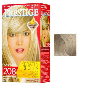 Vopsea pentru Par Rosa Impex Prestige, nuanta 209 Light Ash Blonde