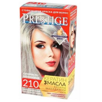 Vopsea pentru Par Rosa Impex Prestige, nuanta 210 Platinum Blonde