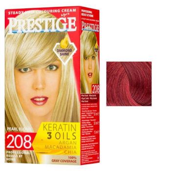 Vopsea pentru Par Rosa Impex Prestige, nuanta 220 Ruby Red ieftina