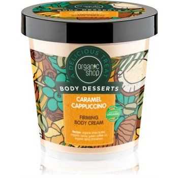 Organic Shop Body Desserts Caramel Cappuccino crema de corp pentru fermitatea pielii ieftina