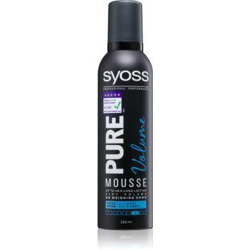 Syoss Pure Volume spuma pentru volum de lunga durata