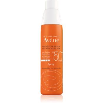Avène Sun Sensitive spray protector pentru plajă SPF 50+ de firma originala