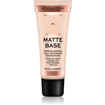 Makeup Revolution Matte Base acoperire make-up