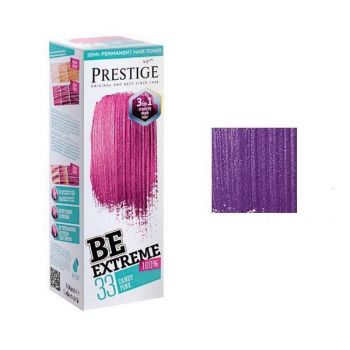 Vopsea de Par Semi-Permanenta Rosa Impex BeExtreme Prestige VIP's, nuanta BE44 Power Lilac, 100 ml