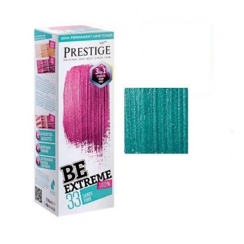 Vopsea de Par Semi-Permanenta Rosa Impex BeExtreme Prestige VIP's, nuanta BE55 Turquoise, 100 ml: ieftina