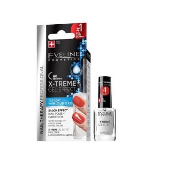 Top coat Eveline Cosmetics, X-Treme Gel Effect, 12 ml