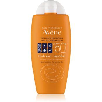 Avène Sun Sensitive protective fluid pentru sportivi ieftina