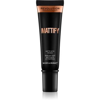 Makeup Revolution Mattify bază de machiaj matifiantă, sub fondul de ten