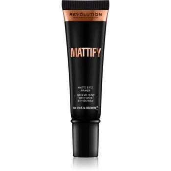 Makeup Revolution Mattify bază de machiaj matifiantă, sub fondul de ten de firma originala