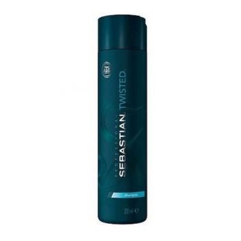 Sampon pentru par cret Sebastian Professional Twisted Elastic Cleanser Curl Shampoo, 250 ml