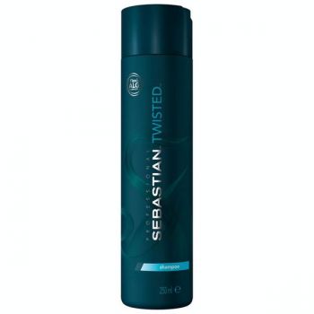 Sampon Profesional pentru Par Cret sau Ondulat - Sebastian Professional Twisted Shampoo, 250 ml