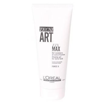 Gel de Par – L'Oreal Professionnel Tecni Art Fix Max Gel Sculpture, 200 ml de firma original